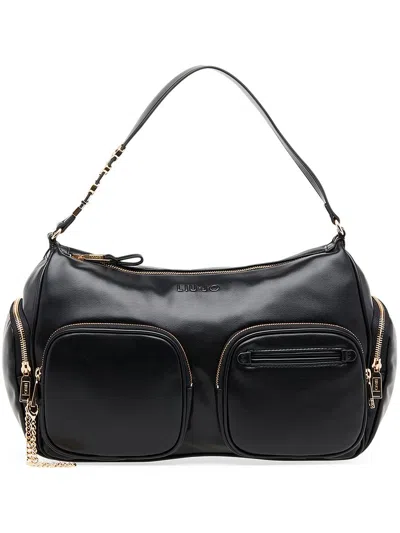 Liu •jo Liu Jo Shoulder Bag With Pockets In Black