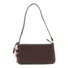 Liu •jo Medium Logo Shoulder Bag In Brown