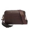 Liu •jo Logo-embellished Cross Body Bag In Brown