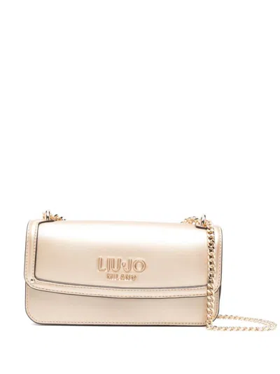 Liu •jo Small Ecs Crossbody Bag In Neutral