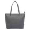 Liu •jo Stylish Tote Bag Dual Handles In Gray