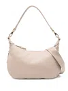 Liu •jo Zip-detail Curved Bag In Neutral