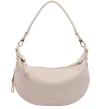 Liu •jo Zip-fastening Curved Shoulder Bag In Nude