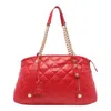 Liu •jo Liu Jo Quilted Cherry Red Bag In Red