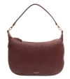 Liu •jo Medium Zip-detail Shoulder Bag In Burgundy