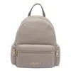 Liu •jo Versatile Backpack Featuring Multiple Pockets In Neutral