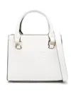 Liu •jo Logo-embossed Tote Bag In White