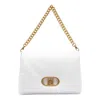 Liu •jo Lapuffy Shoulder Bag In White