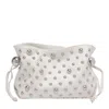Liu •jo Small Riccy Shoulder Bag In White