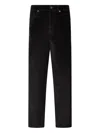 Liu •jo Balloon Velvet Trousers In Black