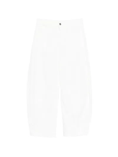 Liu •jo Balloon-leg Jeans In White