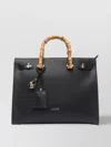 Liu •jo Bamboo Handle Tote Bag With Detachable Strap