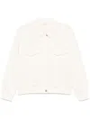 Liu •jo Liu Jo White Sweatshirt With Front Pockets In Neutrals