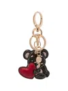 Liu •jo Bear-shaped Keyring In Red