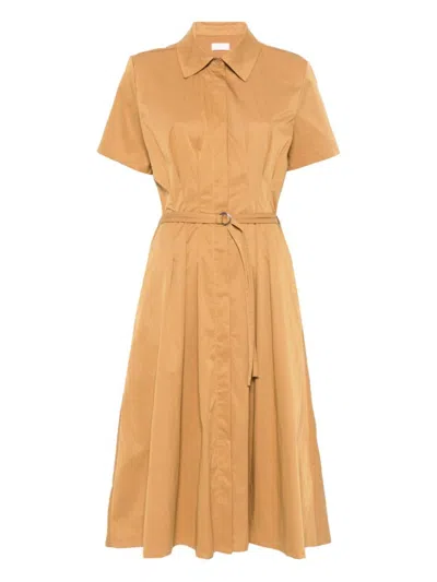 Liu •jo Liu Jo Beige Dress With Tailored Silhouette