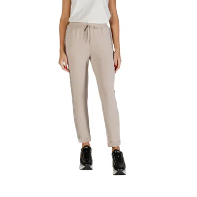 Liu •jo Beige Modal Joggers (workout Pants) In Neutral