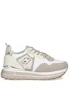 Liu •jo Liu Jo Beige Platform 'maxi Wonder' Sneakers