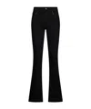 Liu •jo Liu Jo Slim Black Flared Jeans In Black