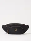 Liu •jo Versatile Belt Bag Featuring Zipped Pockets In Black