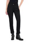 Liu •jo Belt Loop Casual Pants In Black