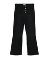 Liu •jo Belt Loop Denim Trousers In Black
