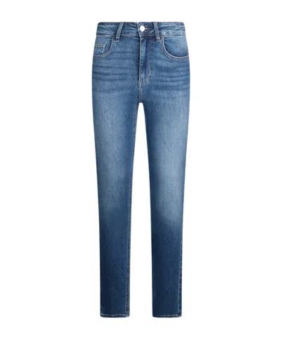 Liu •jo Belt-loop Jeans In Blue