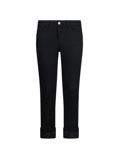 Liu •jo Belt-loop Trousers In Blue