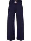 LIU •JO BELTED CROPPED TROUSERS