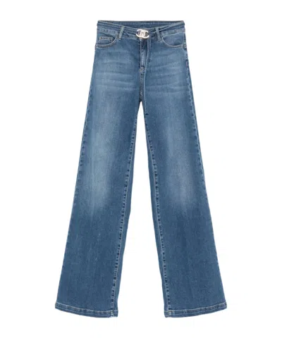 Liu •jo Liu Jo Belted Flared Jeans