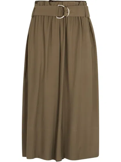 Liu •jo Belted Shorts In Grün