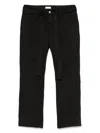 Liu •jo Liu Jo Tailored Black Jeans With Stylish Tie Detail In Black