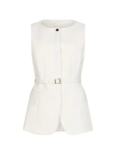 Liu •jo Belted Waistcoat In Multi