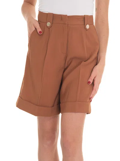 Liu •jo Bermuda Short In Bronze