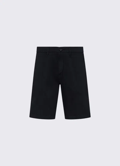 Liu •jo Bermuda Slim Fit Man Dark Blue In Black