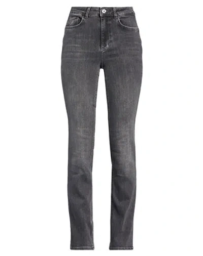 Liu •jo Better Denim Woman Jeans Black Size 29w-34l Cotton, Polyester, Elastane