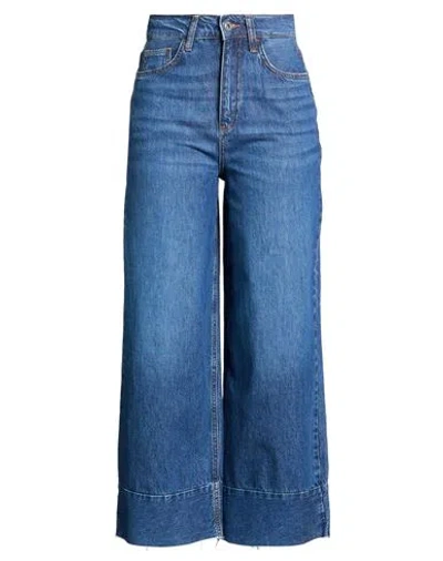 Liu •jo Better Denim Woman Jeans Blue Size 26 Cotton