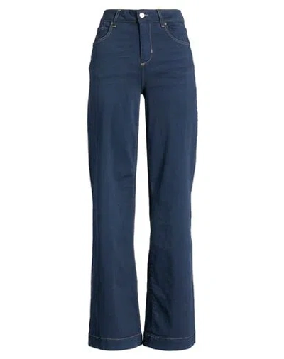 Liu •jo Better Denim Woman Jeans Blue Size 31 Cotton, Elastomultiester, Elastane