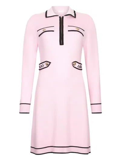 Liu •jo Liu Jo Better Dress In Pink