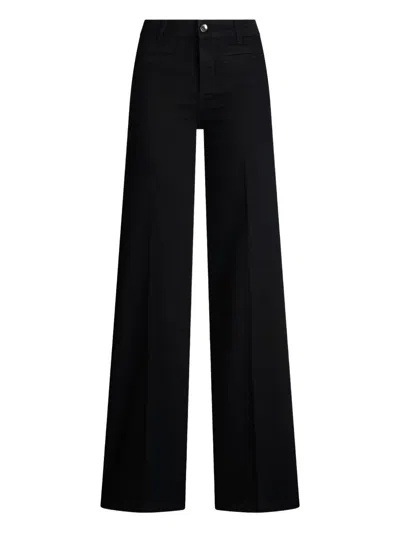 Liu •jo Liu Jo Better Flared Jeans In Black