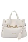 Liu •jo Logo Handbag With 2 Handles And Buckle Detail