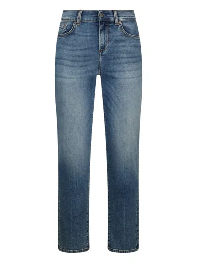 Liu •jo Liu Jo Better Slim Jeans In Blue