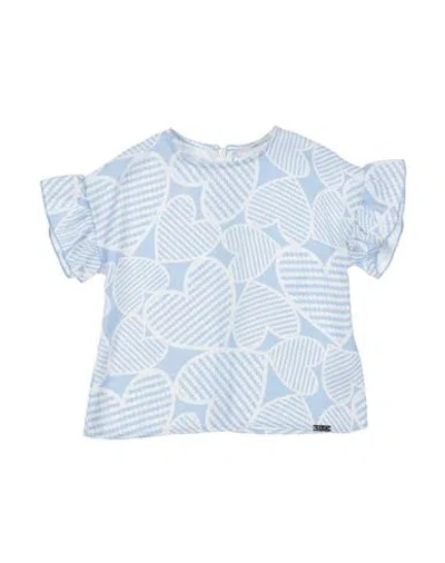 Liu •jo Babies'  Better Toddler Girl Top Light Blue Size 6 Polyester In Multi