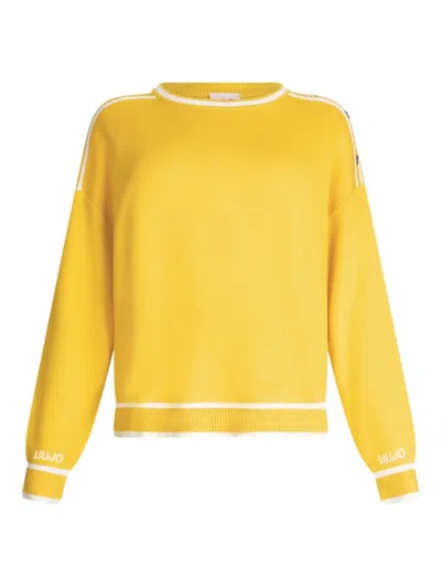 Liu •jo Liu Jo Better Top In Yellow
