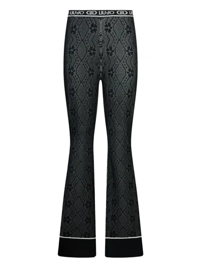 Liu •jo Liu Jo Better Trousers In Black