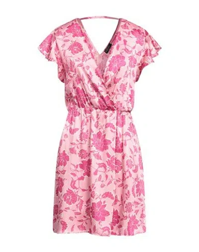 Liu •jo Better Woman Mini Dress Pink Size 8 Polyester