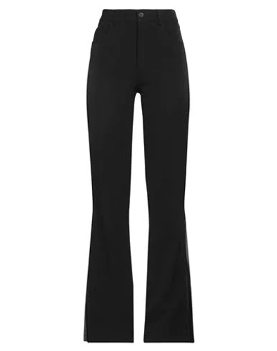 Liu •jo Better Woman Pants Black Size 12 Polyester, Elastane