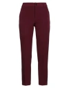 Liu •jo Better Woman Pants Burgundy Size 4 Polyester, Elastane In Red