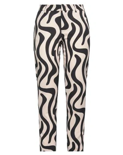 Liu •jo Better Woman Pants Sand Size 6 Polyester, Elastane