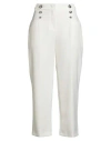 Liu •jo Better Woman Pants White Size 6 Polyester, Elastane In White