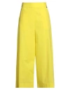 Liu •jo Better Woman Pants Yellow Size 6 Cotton